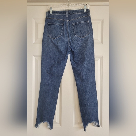 L'AGENCE High Line Distressed Skinny Jean in 'Huxley Destruct' Wash - Size 26 - Picture 3 of 10